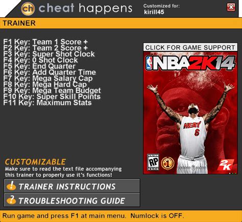 nba 2k14 cheat engine|2k18 my career cheats.